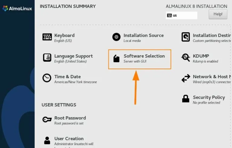 almalinux 8 install 21