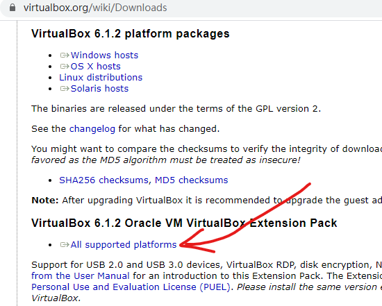 virtualbox install extension pack 00